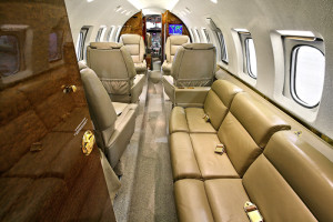 Hawker 800XP Interior