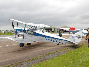 Photo of dh. Fox Moth - biplane