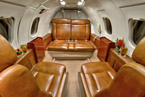 Lear35A - Aft Cabin - DuPage Aerospace